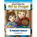 Action Pack Coloring Book W/ Crayons & Sleeve - Smart Kids Say No to Drugs